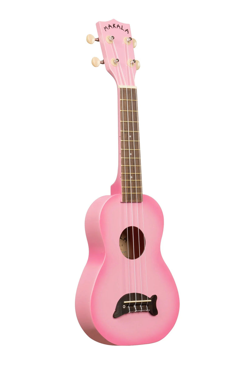 Kala Pink Burst Soprano Makala Dolphin Ukulele | WILD FLIER GIFTS AND APPAREL