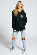 Sun & Moon Oversized Sweatshirt | WILD FLIER GIFTS AND APPAREL