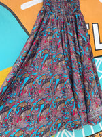 Paisley Print Wide Leg Polysilk Palazzo Pants : One Size | WILD FLIER GIFTS AND APPAREL