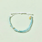 Pura Vida Desert Turquoise Half and Half Gold Malibu Bracelet