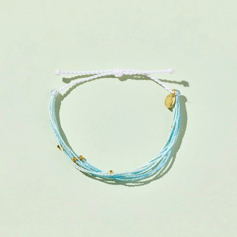 Pura Vida Desert Turquoise Half and Half Gold Malibu Bracelet