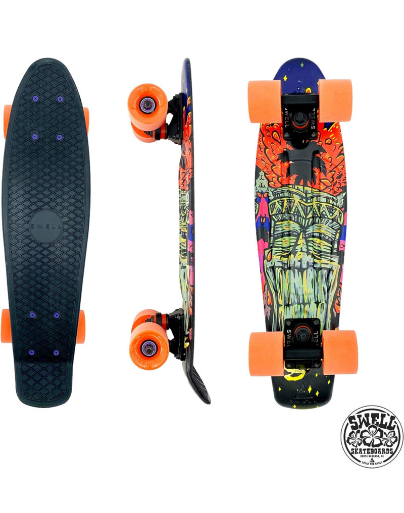 Tiki Volcano Swell 22” Cruiser Complete Skateboard