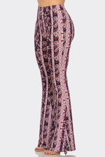 Purple Mosaic Flared Pant | WILD FLIER GIFTS AND APPAREL