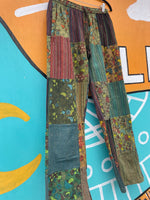 Shroom Patchwork Straight Pants : One Size | WILD FLIER GIFTS AND APPAREL
