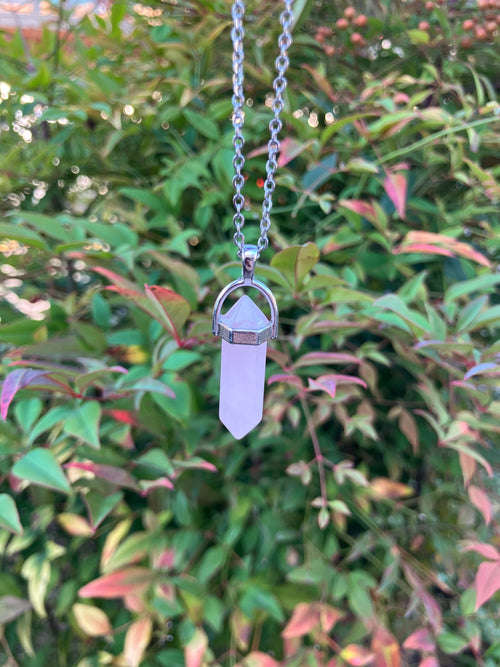 Assorted Gemstone Pendants with Stainless Steel Chain Necklaces | WILD FLIER GIFTS AND APPAREL