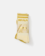 Impala Skate Marawa Sock 3 Pack - Marawa Gold