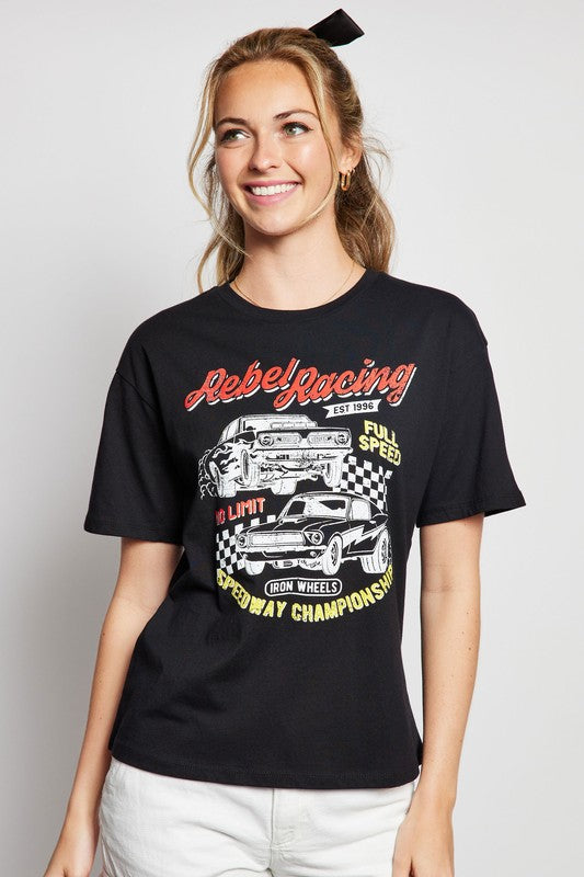 “Rebel Racing” Graphic Tee