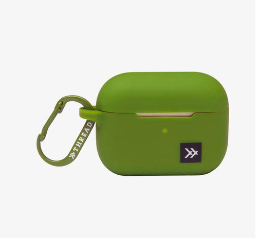 Thread Wallet Olive AirPod Case - WILD FLIER GIFTS AND APPAREL