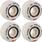 Globe Skateboard G2 Conical Street White / Essential Skateboard Wheels- 55mm 101a (Set of 4)