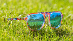 Knockaround Live Free or Tie-Dye Pacific Palisades Unisex Polarized Sunglasses | WILD FLIER GIFTS AND APPAREL