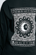 Sun & Moon Oversized Sweatshirt | WILD FLIER GIFTS AND APPAREL