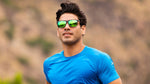 Knockaround Clear Grey / Green Moonshine Fast Lanes Sport Unisex Polarized Sunglasses | WILD FLIER GIFTS AND APPAREL