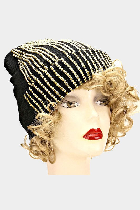 Crystal Blinged Beanie Caps | WILD FLIER GIFTS AND APPAREL