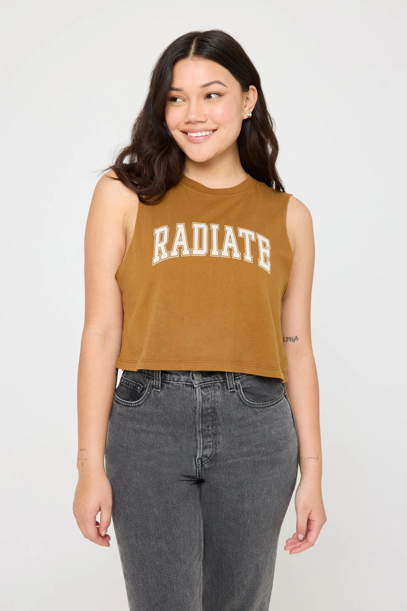 Spiritual Gangster Radiate Callie Crop Tank | WILD FLIER GIFTS AND APPAREL