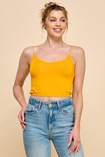 Waist Band Bungee Strap Cami Tops