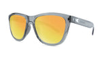 Clear Grey / Sunset Premiums Sport Knockaround Unisex Polarized Sunglasses