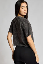 All Good Things Are Free Flower Butterfly Cropped Tee | WILD FLIER GIFTS AND APPAREL