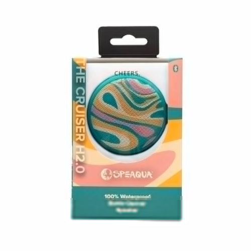 Speaqua The Cruiser H2.0 100% Waterproof Bluetooth Speaker - Tide Pool | WILD FLIER GIFTS AND APPAREL