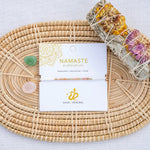 Lotus and Luna Namaste Bracelets | WILD FLIER GIFTS AND APPAREL