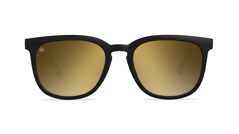 Knockaround Black Gold Paso Robles Unisex Polarized Sunglasses | WILD FLIER GIFTS AND APPAREL