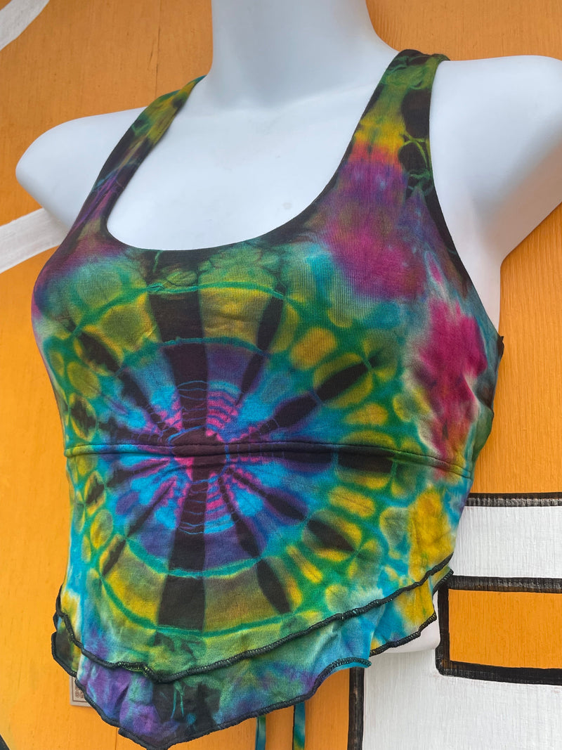 Boheme Tie-Dye Crop Top (TH-1477): One Size | WILD FLIER GIFTS AND APPAREL