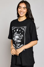 “Make Your Own Magic” Graphic Boyfriend Tunic Tee