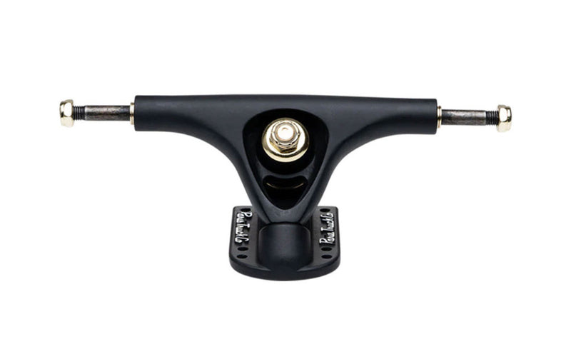 Paris Truck Co. V3 150mm/50 Degree Matte Black Skateboard Reverse Kingpin Trucks-6.0” Hanger 8.5” Axle (Set of 2)