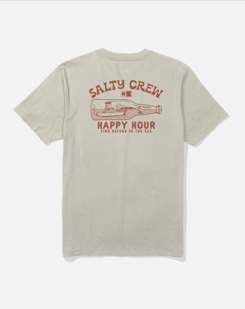 Salty Crew Bottle Rocket Short Sleeve Tee - Bone | WILD FLIER GIFTS AND APPAREL