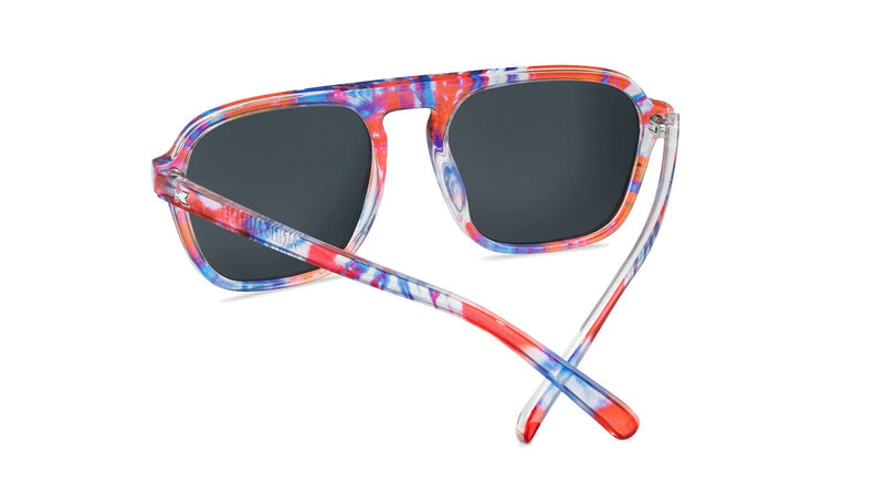 Knockaround Live Free or Tie-Dye Pacific Palisades Unisex Polarized Sunglasses | WILD FLIER GIFTS AND APPAREL
