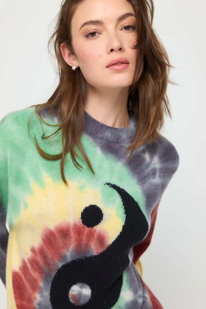 Spiritual Gangster Tie Dye Maude Sweater | WILD FLIER GIFTS AND APPAREL