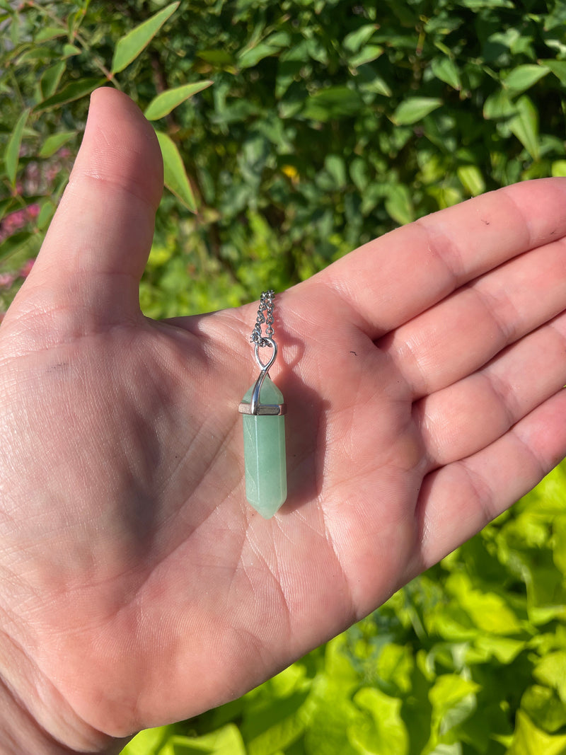 Assorted Gemstone Pendants with Stainless Steel Chain Necklaces | WILD FLIER GIFTS AND APPAREL