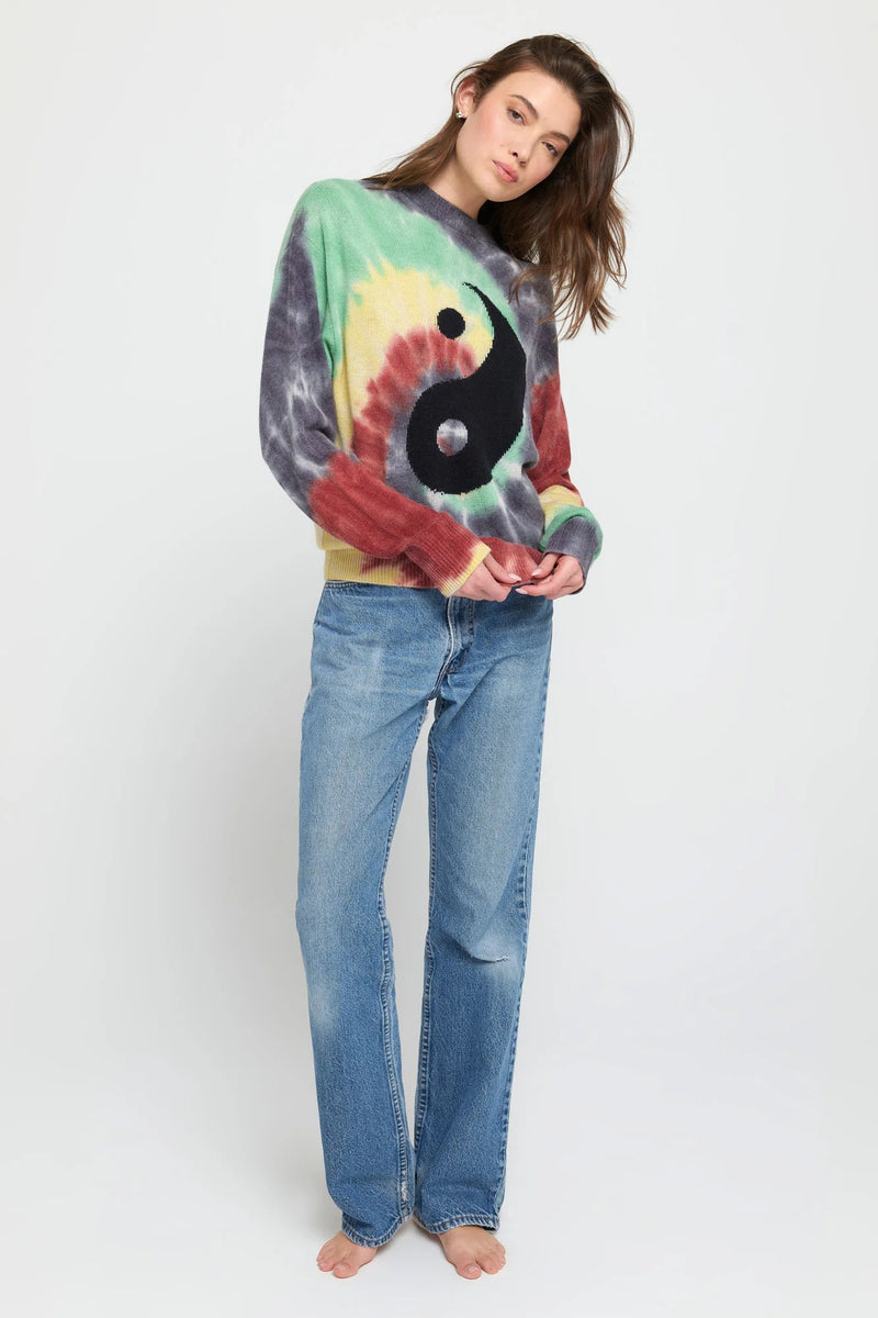 Spiritual Gangster Tie Dye Maude Sweater | WILD FLIER GIFTS AND APPAREL