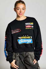 Speedway Champion Motocross Fleece Sweatshirt | WILD FLIER GIFTS AND APPAREL