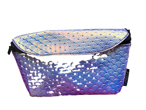 Fydelity Ultra Slim Fanny Pack- Mystical Mermaid Shells - WILD FLIER GIFTS AND APPAREL