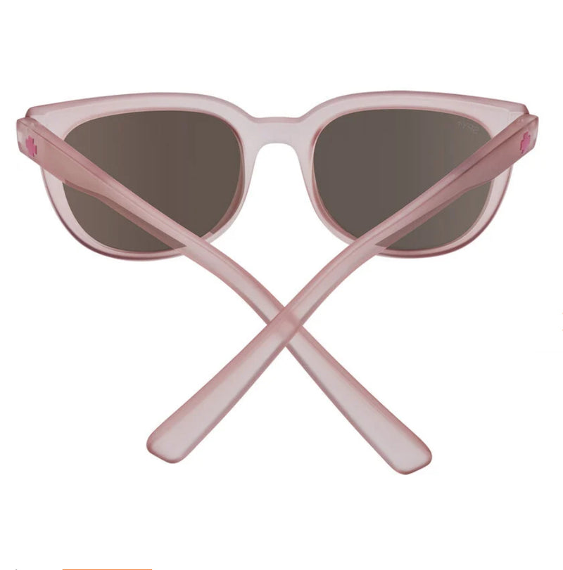 Spy Optic Bewilder Matte Translucent Rose Sunglasses
