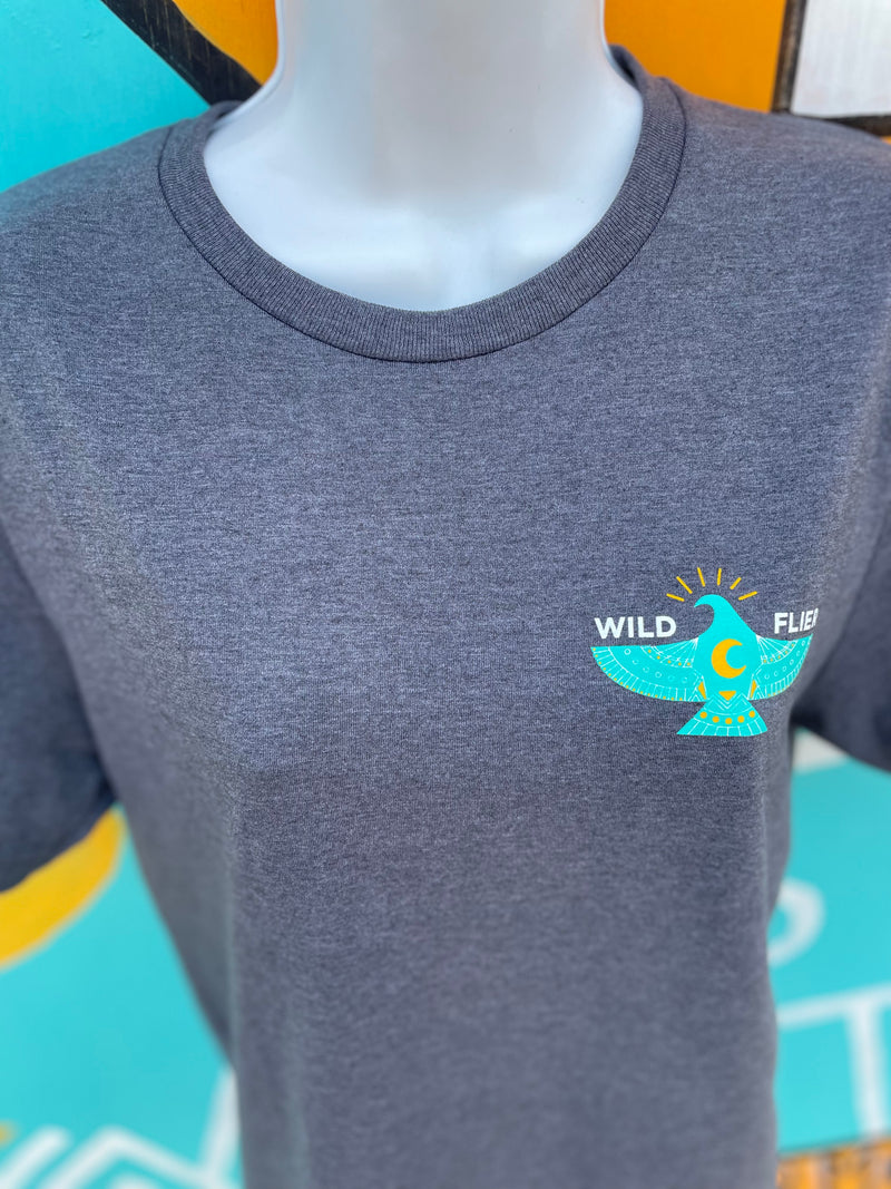 Mustang Sally Wild Flier Logo T-Shirt | WILD FLIER GIFTS AND APPAREL