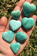 Amazonite Mini Heart Shaped Gemstone