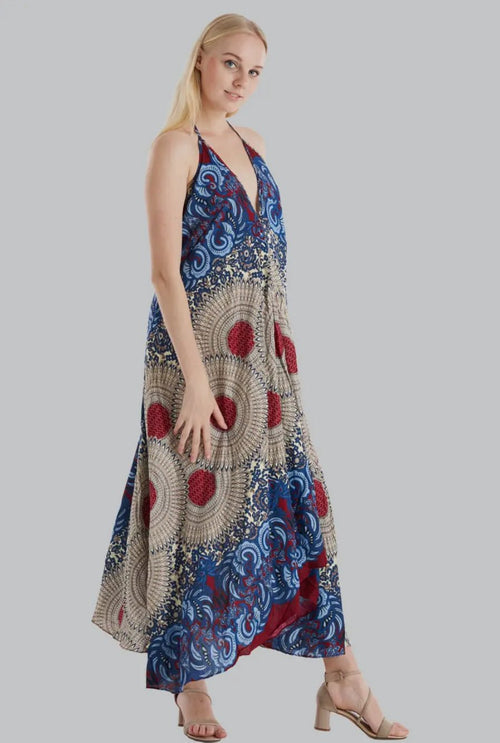 Boho Halter Maxi Dresses | WILD FLIER GIFTS AND APPAREL
