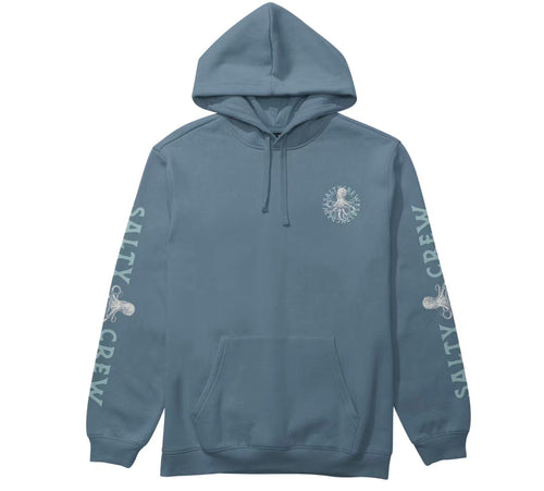Salty Crew Tentacles Fleece- Shark Skin Grey | WILD FLIER GIFTS AND APPAREL