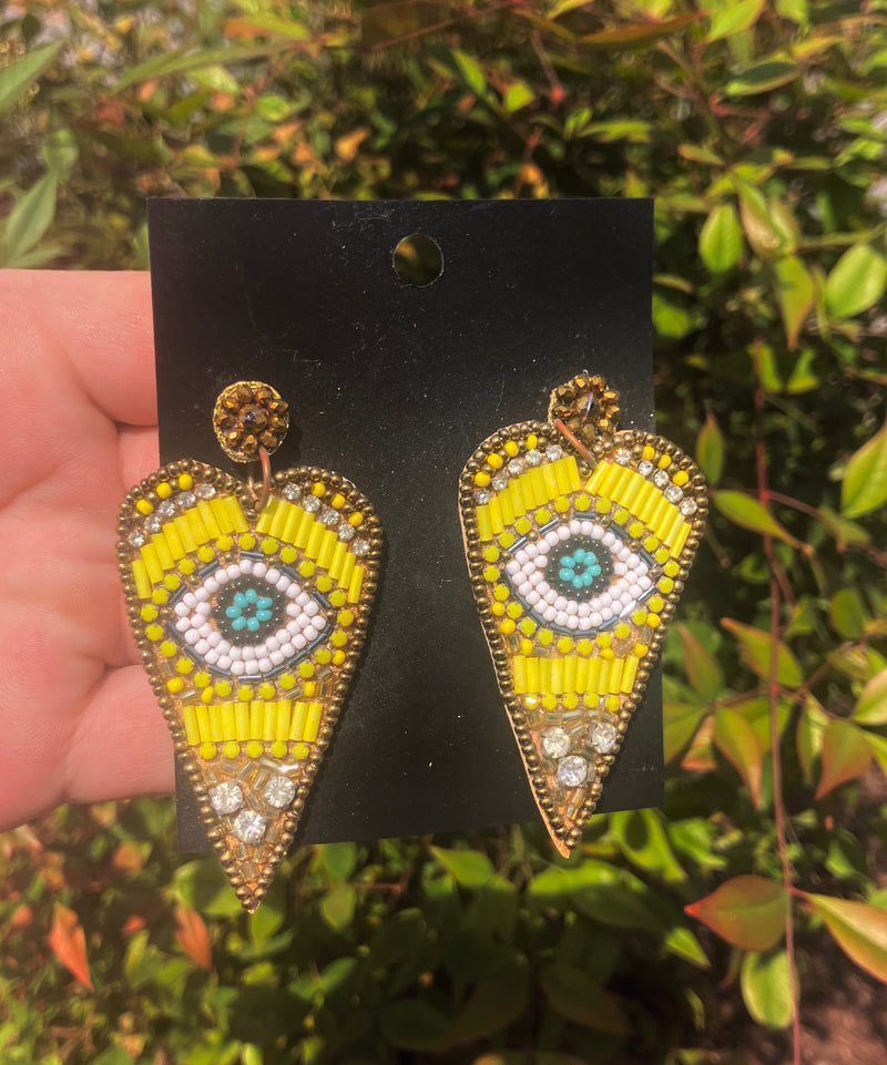 Evil Eye Earrings