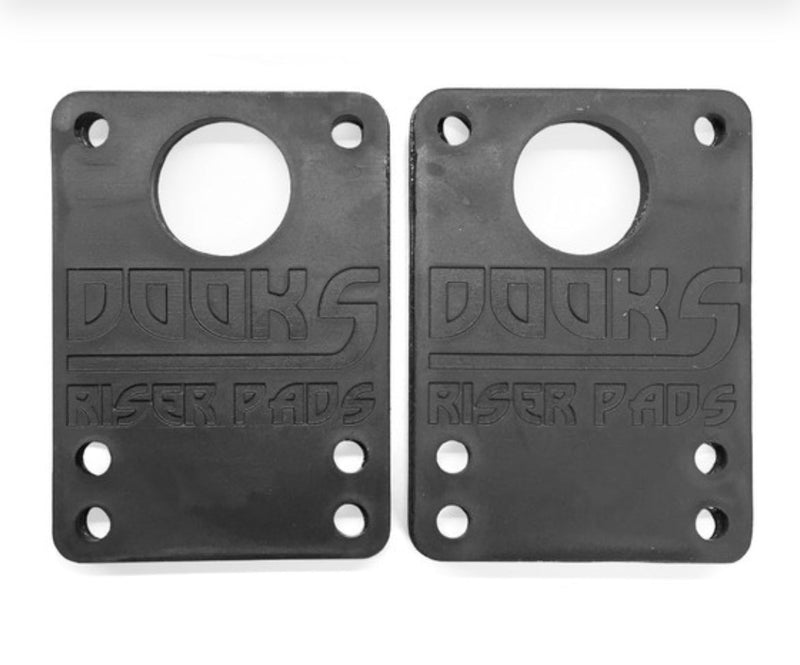 Dooks Skateboard Riser Pads-Set of Two(2)-1/4” | WILD FLIER GIFTS AND APPAREL