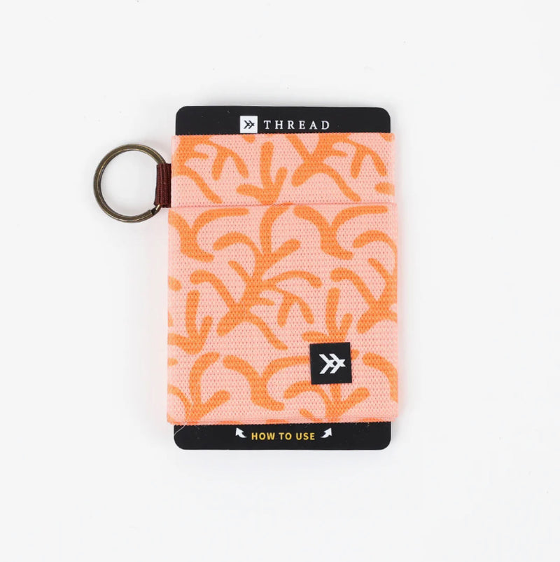 Thread Wallet Elastic Card Holder