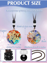 Sacred Geometry Orgonite  Necklaces