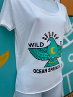 Wild Flier Logo Boat Neck Women’s T-Shirts