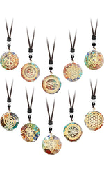 Sacred Geometry Orgonite  Necklaces | WILD FLIER GIFTS AND APPAREL