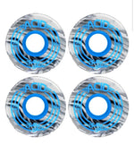 Acid Chemical Wheels Jelly Shots White / Black Swirl Skateboard Wheels - 59mm 80a (Set of 4) | WILD FLIER GIFTS AND APPAREL