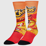 Odd Sox Cheetos Flamin Hot - Men Crew Straight Socks