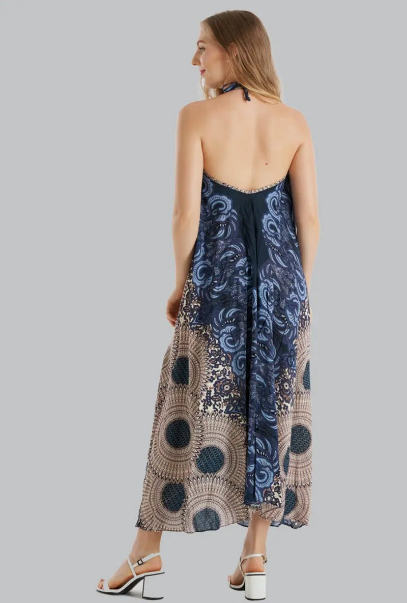Bohemian Halter Maxi Dress | WILD FLIER GIFTS AND APPAREL Bohemian Halter Maxi Dress | WILD FLIER GIFTS AND APPAREL