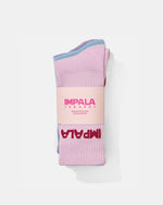 Impala Skate Sock 3 Pack - Pastel