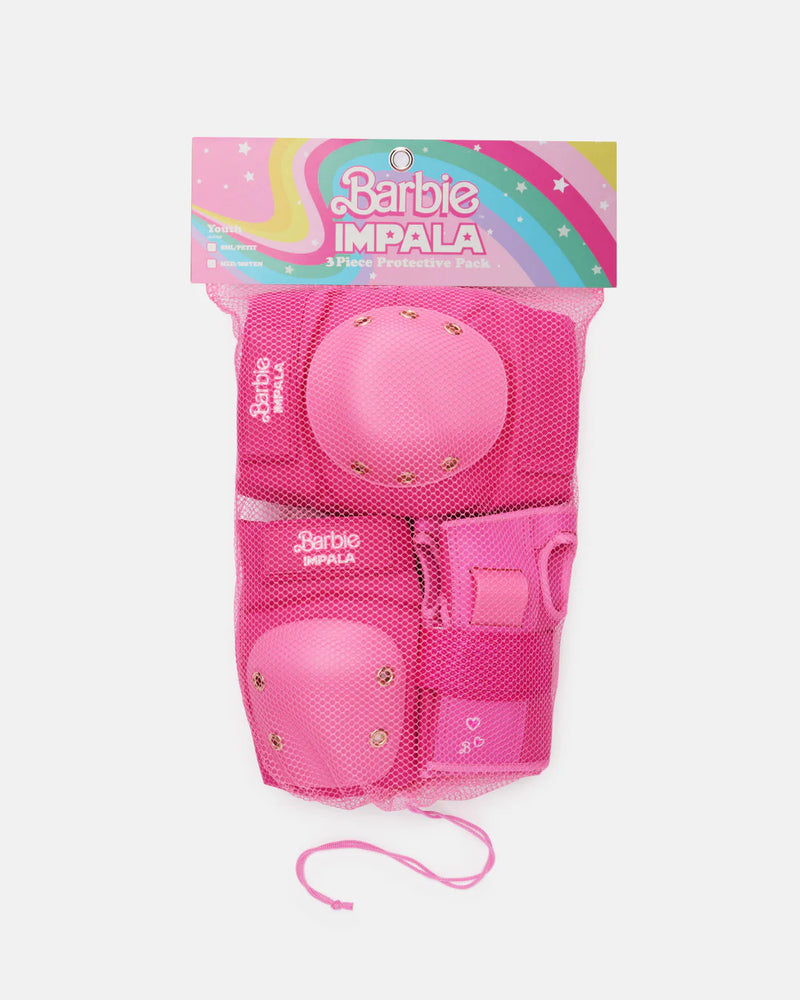 Impala Barbie Pink Adult Protective Skate 3 Pad Set | WILD FLIER GIFTS AND APPAREL